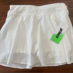 Prince White Tennis Skirt